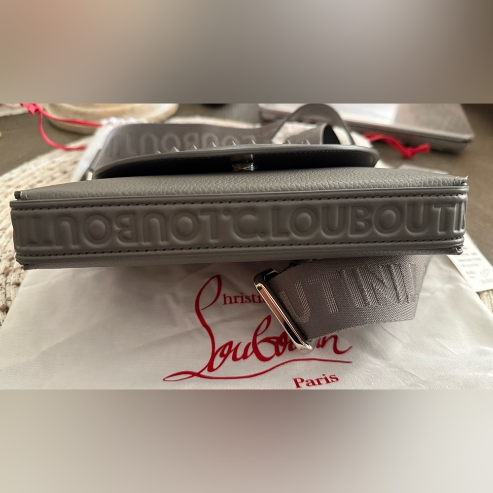 Christian Louboutin Funky Empire Leather Wallet on Strap NWT - Picture 3 of 8